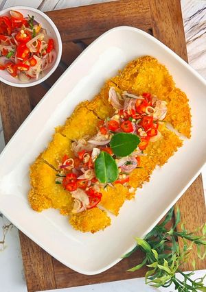 Foto resep Egg Katsu Sambal matah