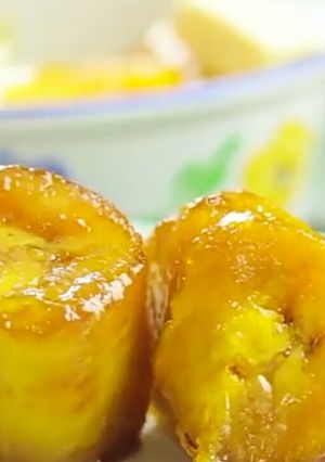 Una foto de Postre saludable de banana