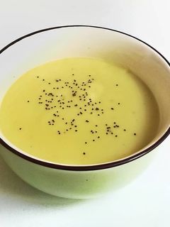 Una foto de Crema de calabacín