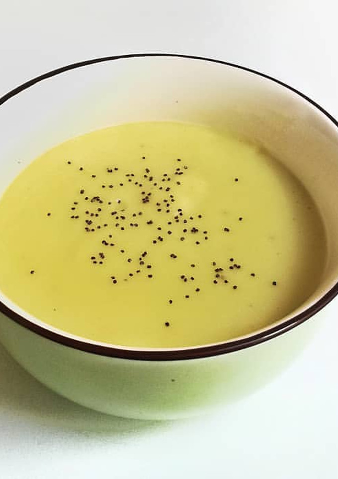 Una foto de Crema de calabacín