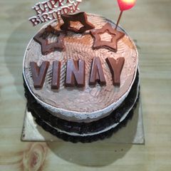 A picture of Eggless Chocolate Mousse cake.