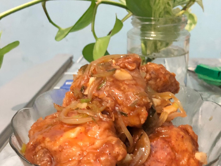 Resep Ayam Crispy Saus Madu Simpel