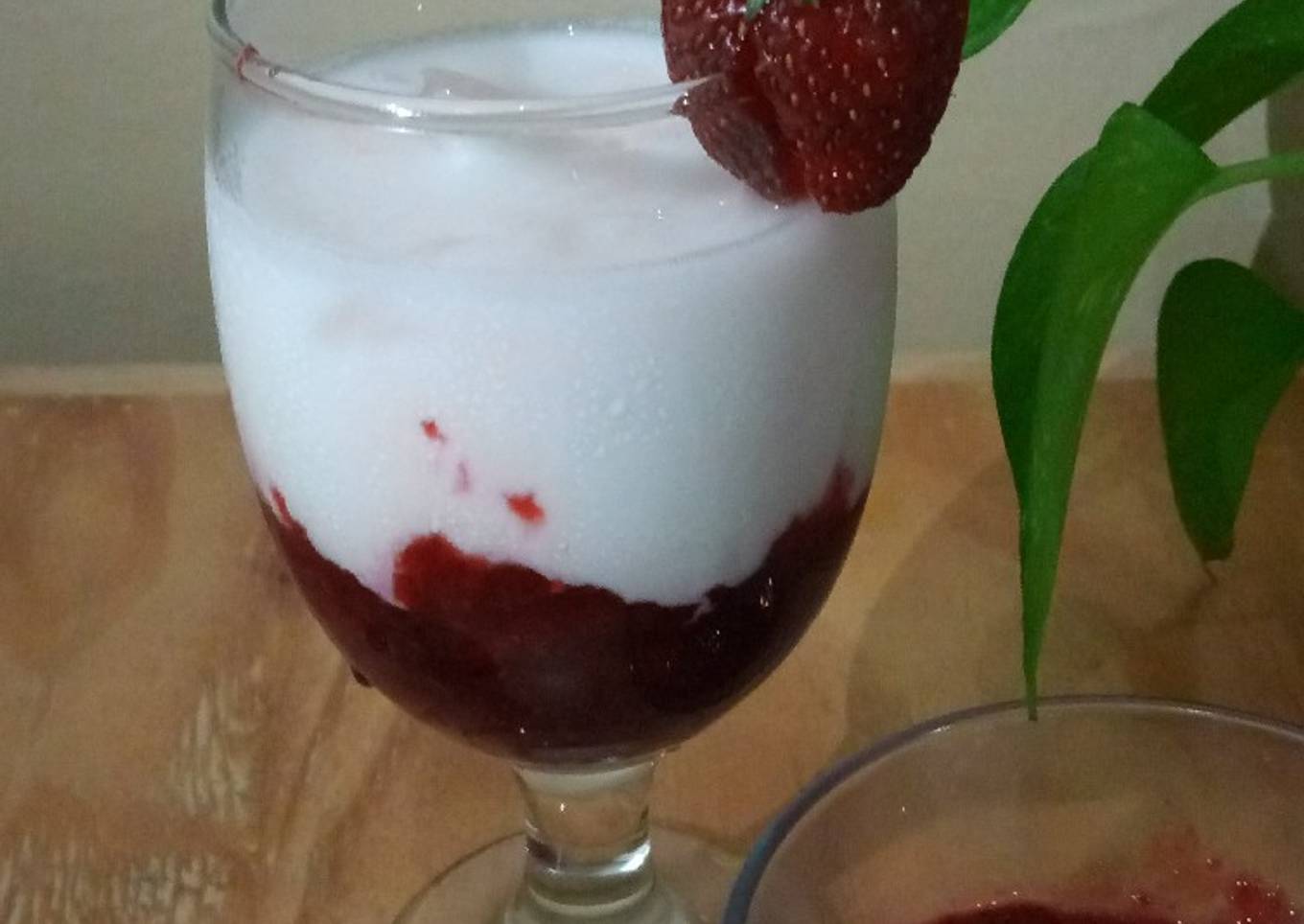 Korean Strawberry Milk