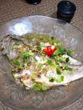Ikan Kerapu Kukus