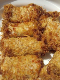 Foto resep Floss roll sandwich / roti abon