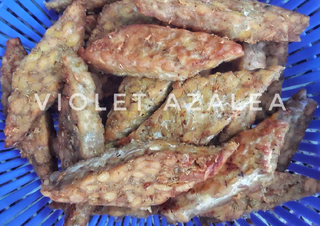 Tempe Goreng Gurih ala Violet Azalea