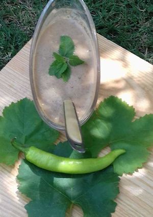 A picture of Special yougurt Mint Chutni.