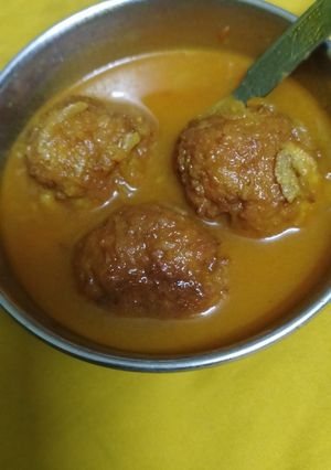 लौकी के कोफ्ते की सब्जी (lauki ke kofte ki sabzi recipe in Hindi) रेसिपी मुख्य फोटो
