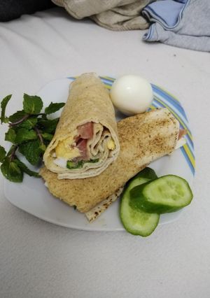 صورة لوصفة سندويشات البيض المسلوق مع المايونيز😋