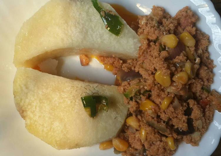 Recipe: Appetizing Yam and egg sauce