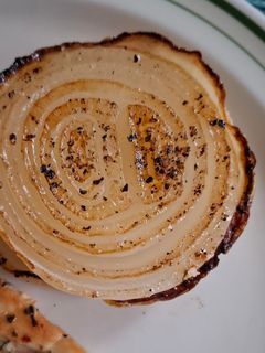 Una foto de Cebollas al horno
