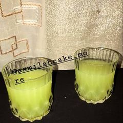 A picture of Cucumber Ginger juice.