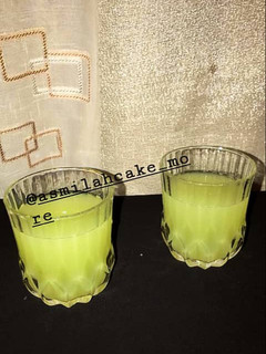 A picture of Cucumber Ginger juice.