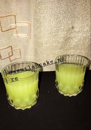 A picture of Cucumber Ginger juice.