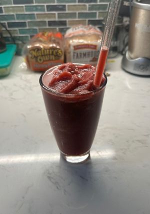 A picture of Easy Frozen Cherry-Limeade.