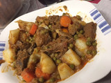 Jabalí estofado con salsa