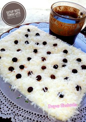 Foto resep Setup Roti Tawar Lapis Regal Dessert Box
