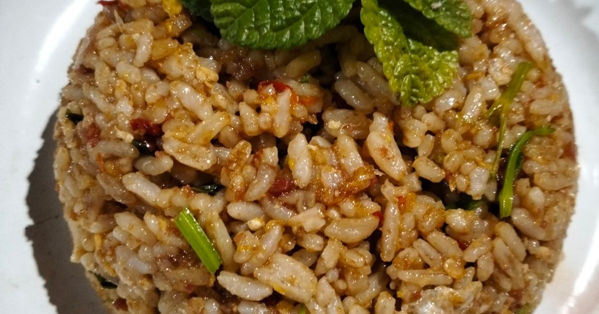 Nasi goreng kornet