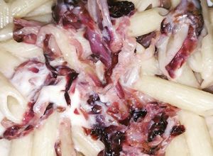 Foto di Penne Radicchio di Chioggia e Taleggio