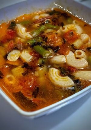 Foto resep Sayur Kuah Tomat