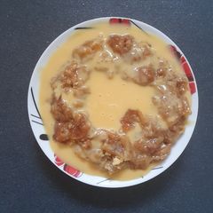A picture of Granny Smith Apple Crumble.