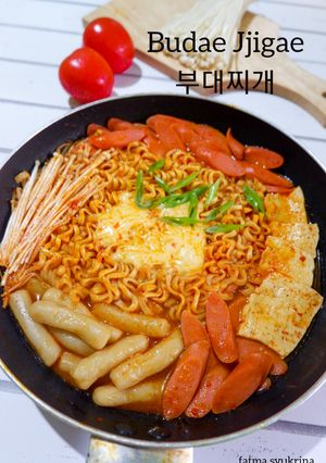 Foto resep 🥘Budae Jjigae - 부대찌개 (Army Stew)