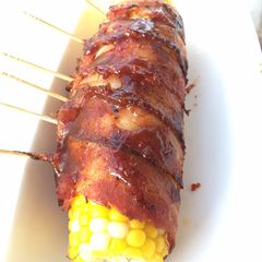 A picture of Bacon Wrapped Sweet Corn.