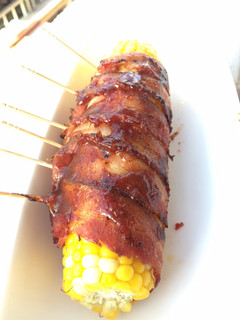 A picture of Bacon Wrapped Sweet Corn.