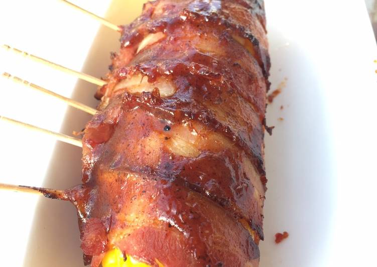 Simple Way to Make Quick Bacon Wrapped Sweet Corn