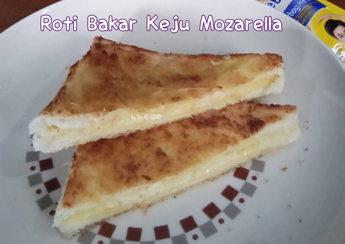 Roti Bakar Keju Mozarella