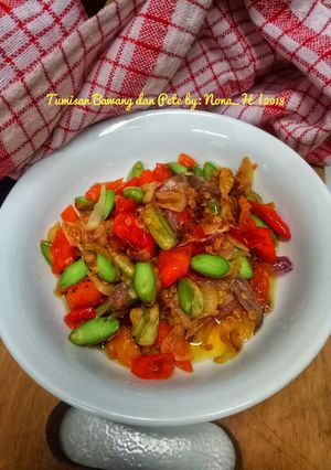 Foto resep Tumisan Bawang dan Pete