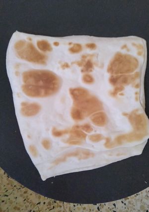 صورة لوصفة خبز الطاوة اليمني بلمسة جزائرية