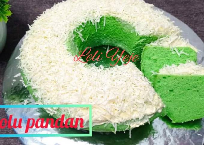 Resep Bolu pandan yang super moist oleh Leli Yeje - Cookpad