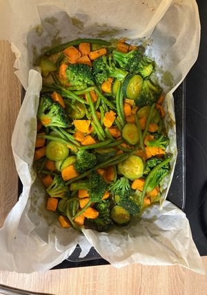 Une photo de Légumes rôtis épicés