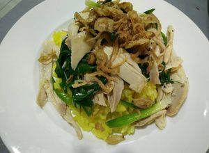 Hình của món Xôi Gà.