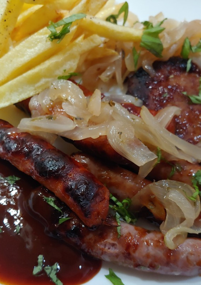 Una foto de Barbacoa al horno sin humos y riquísima con salsa BBQ SAKICUINERSOLIDARI
