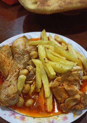 صورة لوصفة شطيطحة دجاج