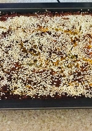 A picture of HandvoMix lentil and rice spicy cake.