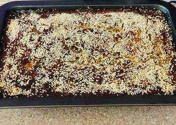 The New Way Make Recipe Handvo Mix lentil and rice spicy cake Savory Delicious