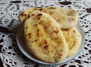 Foto resep Roti Naan garlick
