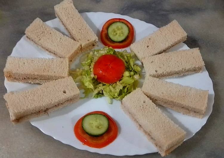 How to Prepare Speedy Tuna finger sandwich