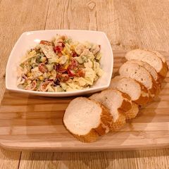 A picture of Avocado & prawns salad.