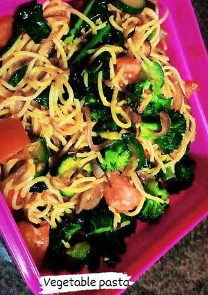 A picture of Vegetable Pasta.