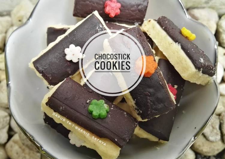 Choco Stick Cookies #BikinRamadanBerkesan #KueKering