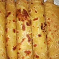 A picture of Carrot chapati#my favorite Easter dish#4 week challenge.