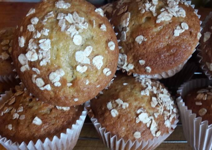 My walnut banana (bread) muffins