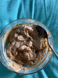 Una foto de Helado chocolate keto