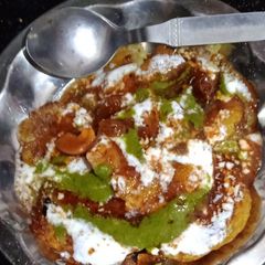 Masala tikki A picture of Masala tikki.