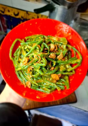 Foto resep Jukut kacang panjang khas bali (jukut artinya sayur)