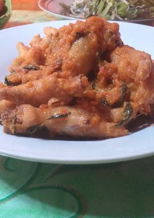 Foto resep Ceker Ayam Rica Rica